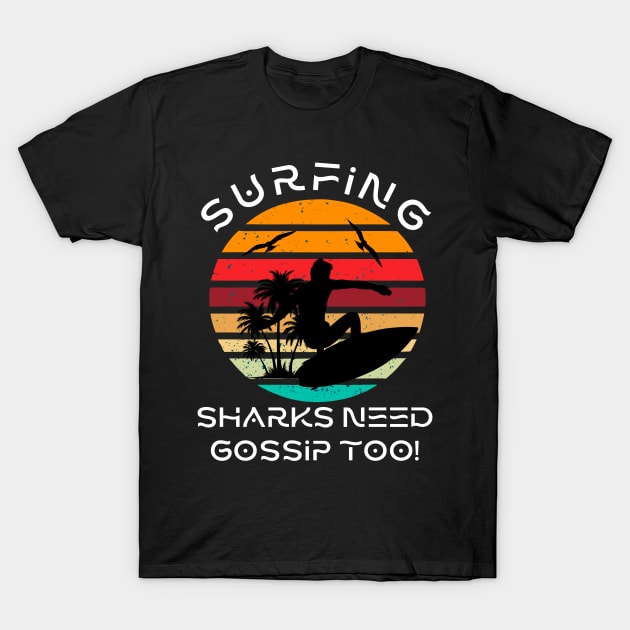 Surfing T-Shirt by Outrageous Flavors